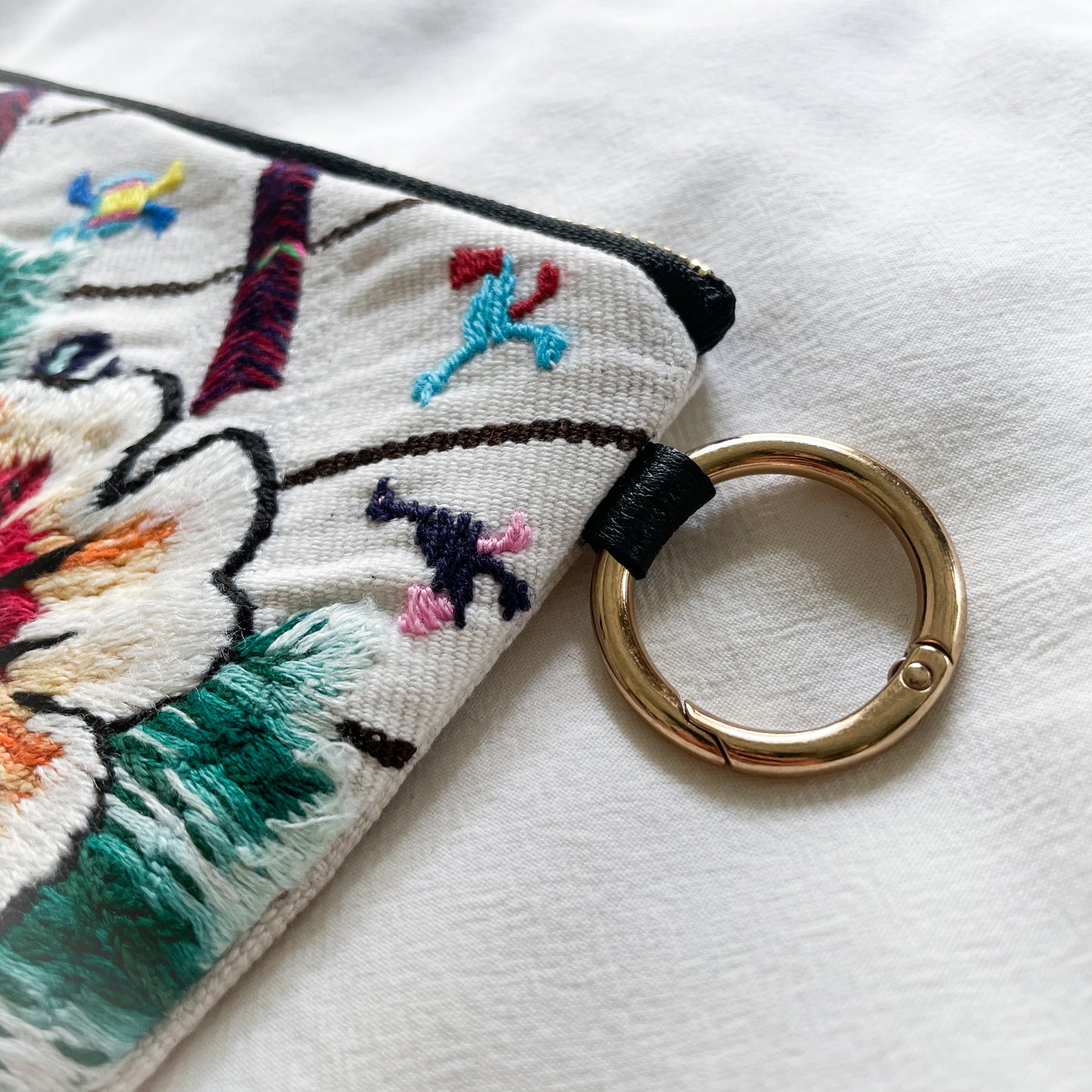 Huipil Pouch #6/グアテマラ ウィピル ポーチ ペンケース