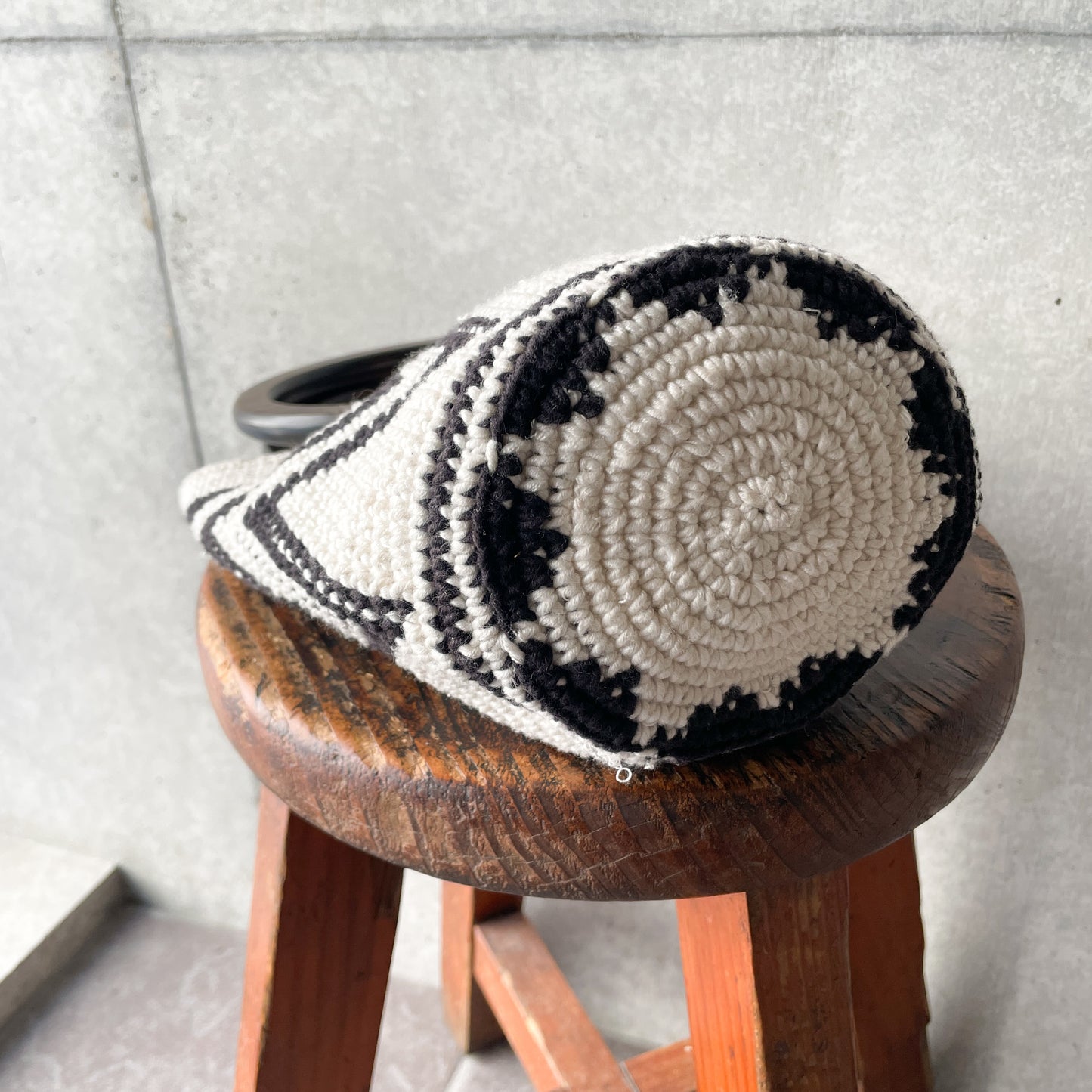 Remake Crochet Bag (S) #1/グアテマラクロシェバッグ Sサイズ