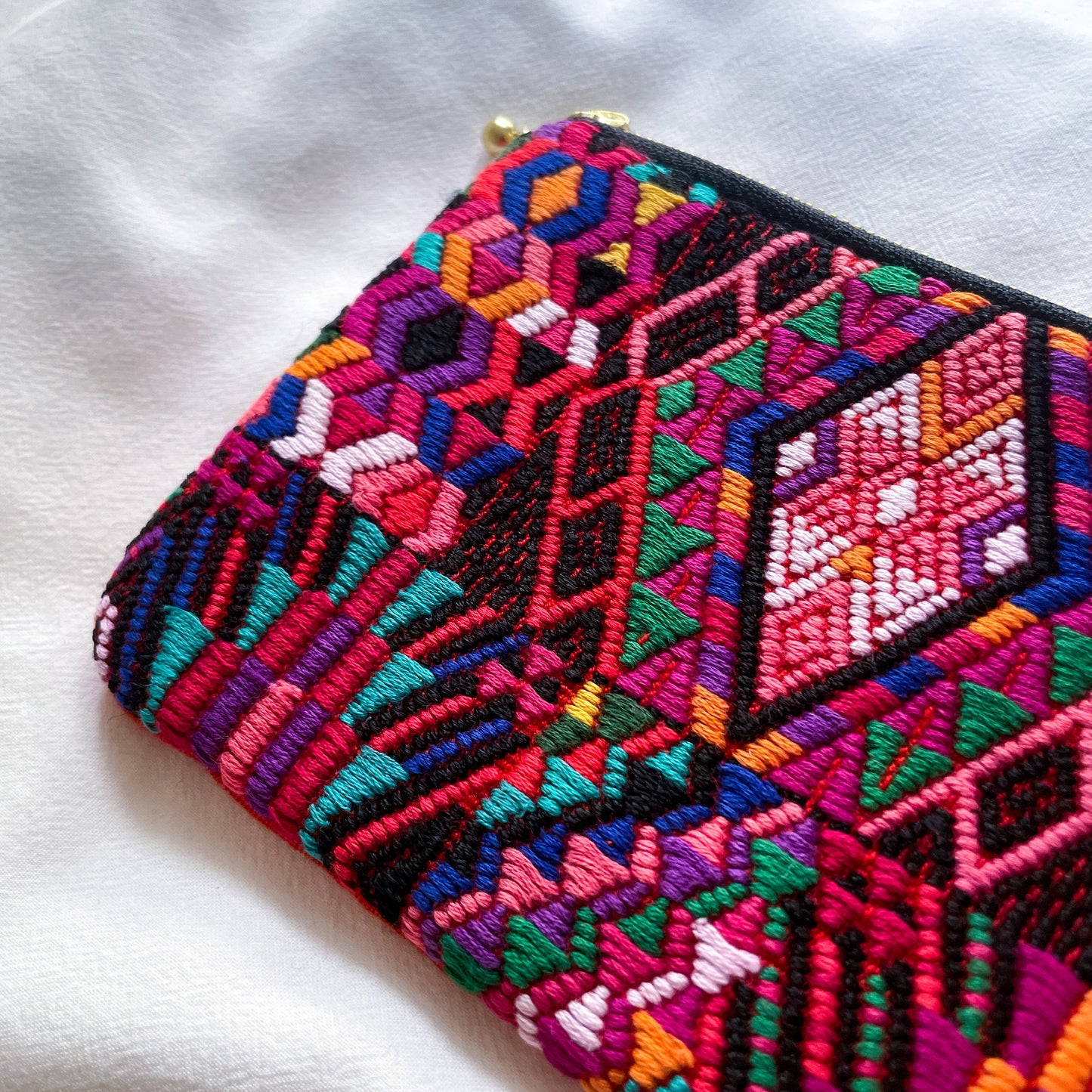 Huipil Pouch #3/グアテマラ ウィピル ポーチ ペンケース