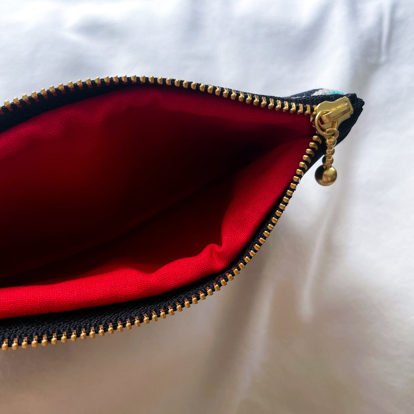Mexican Embroidery Pouch #7/メキシコ刺繍 ララインサール ポーチ airpods ケース