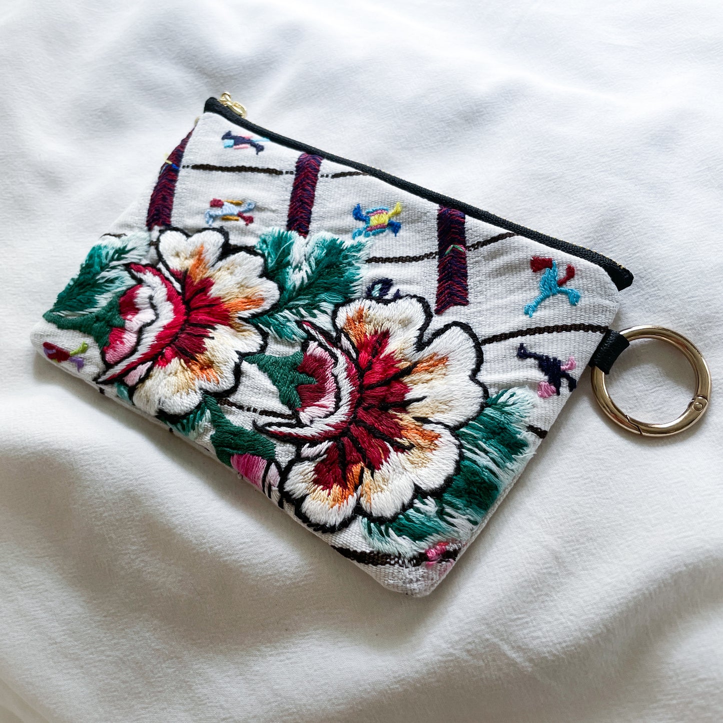Huipil Pouch #6/グアテマラ ウィピル ポーチ ペンケース