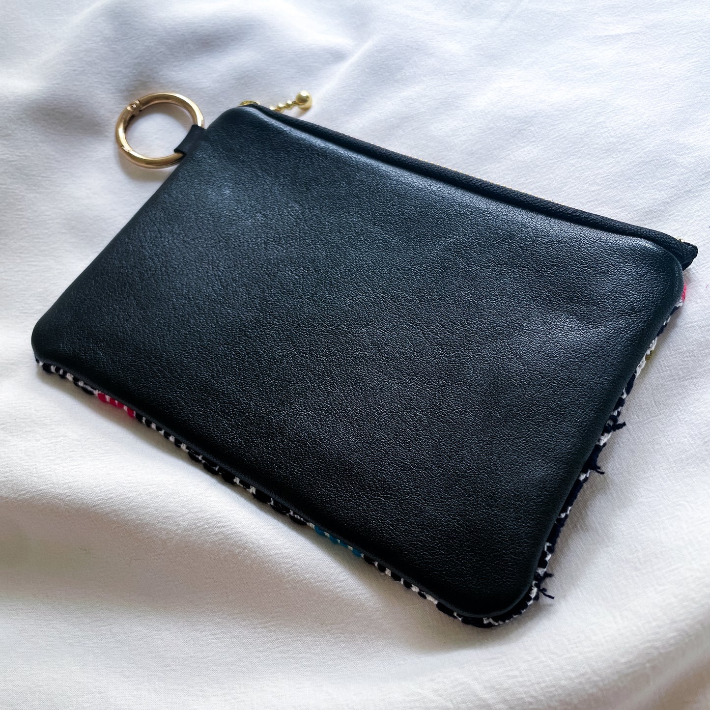 Mexican Embroidery Pouch #1/メキシコ刺繍 ララインサール ポーチ airpods ケース