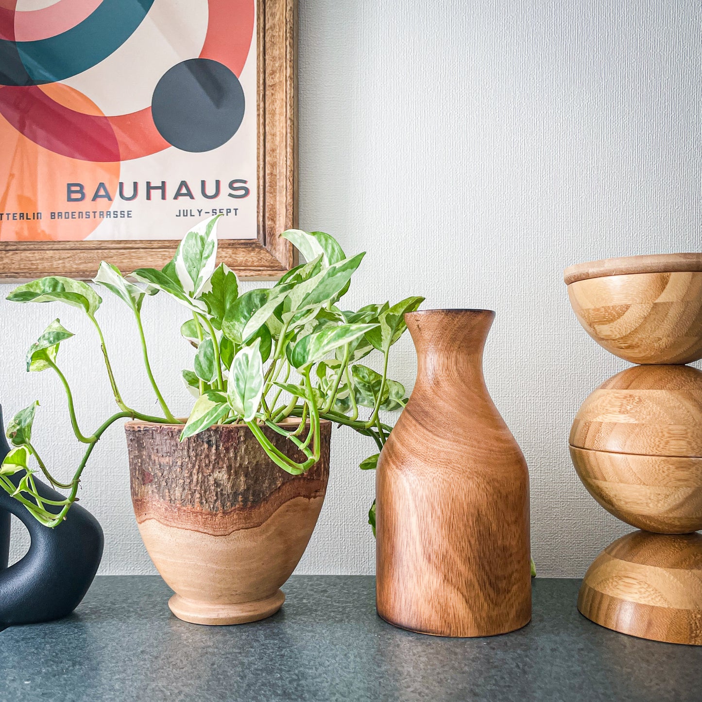 Mango Wood Pot/マンゴーウッド 木製 鉢 プランター