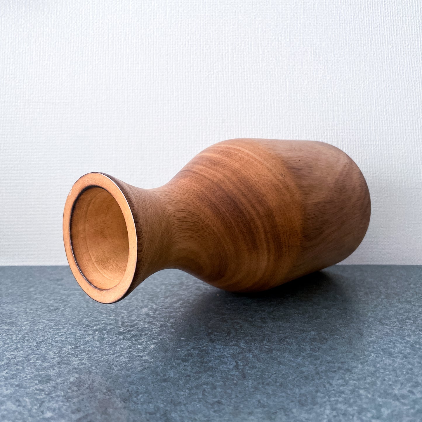 Mango Wood Vase/マンゴーウッド 木製 花瓶 フラワーベース