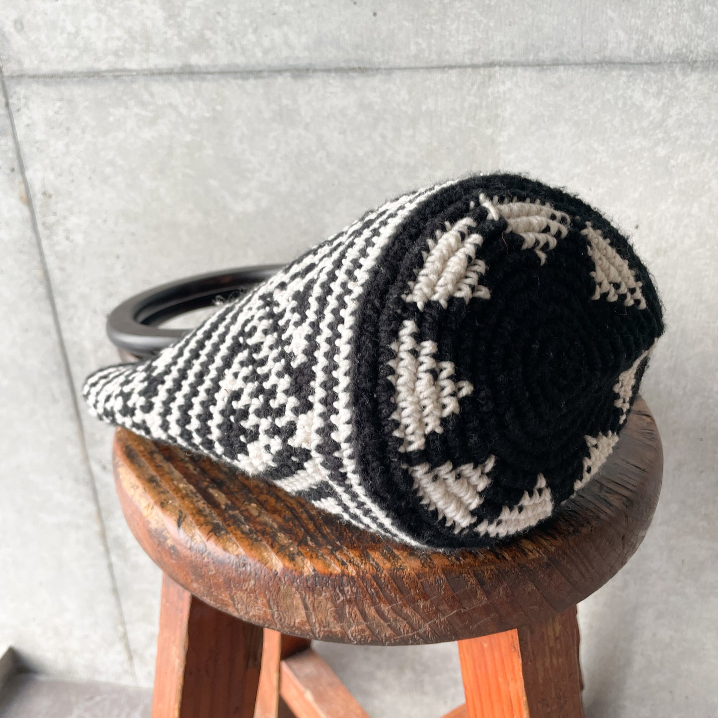 Remake Crochet Bag (S) #2/グアテマラクロシェバッグ Sサイズ