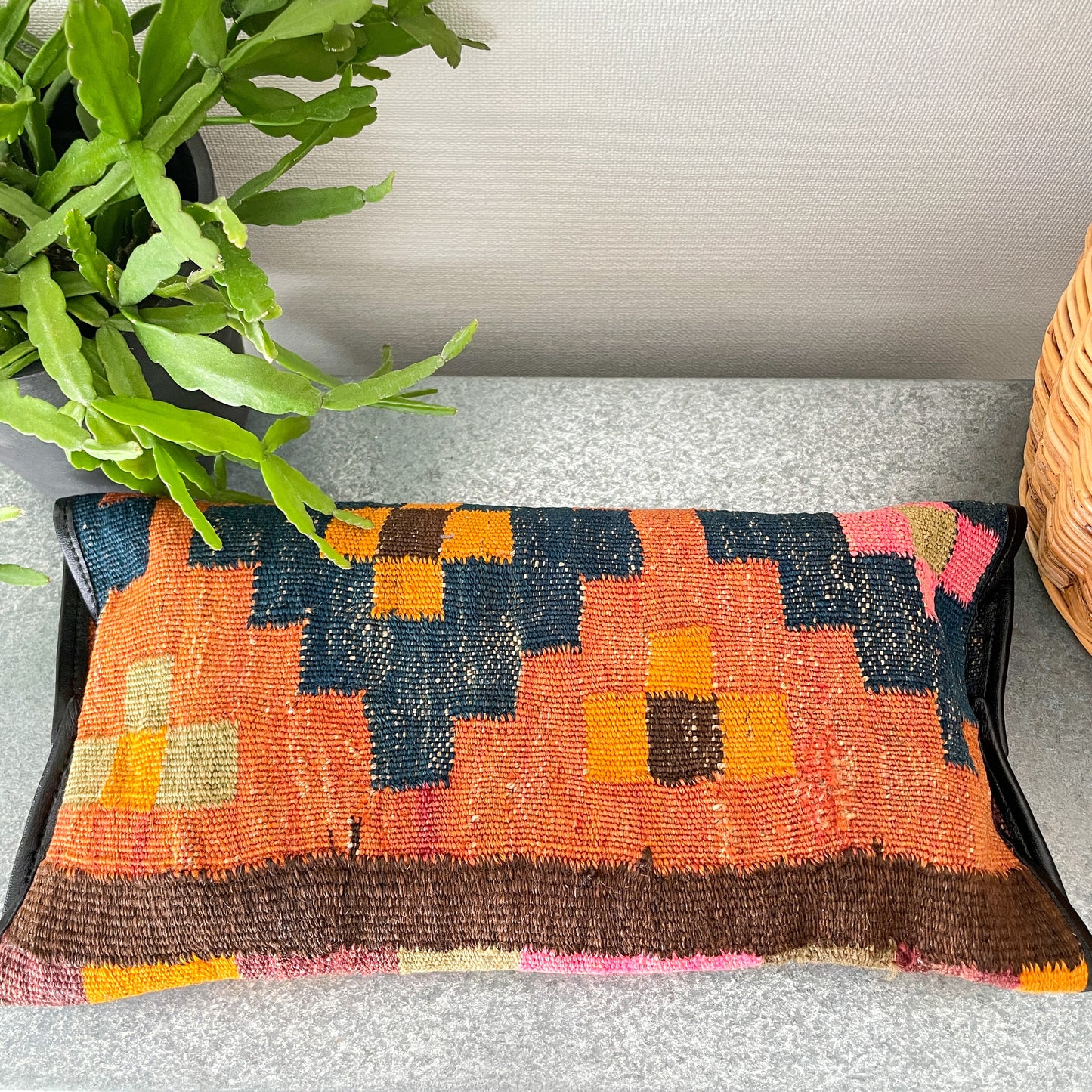 Old Kilim Tissue Box Cover #5/キリム ティッシュ ボックス カバー ケース