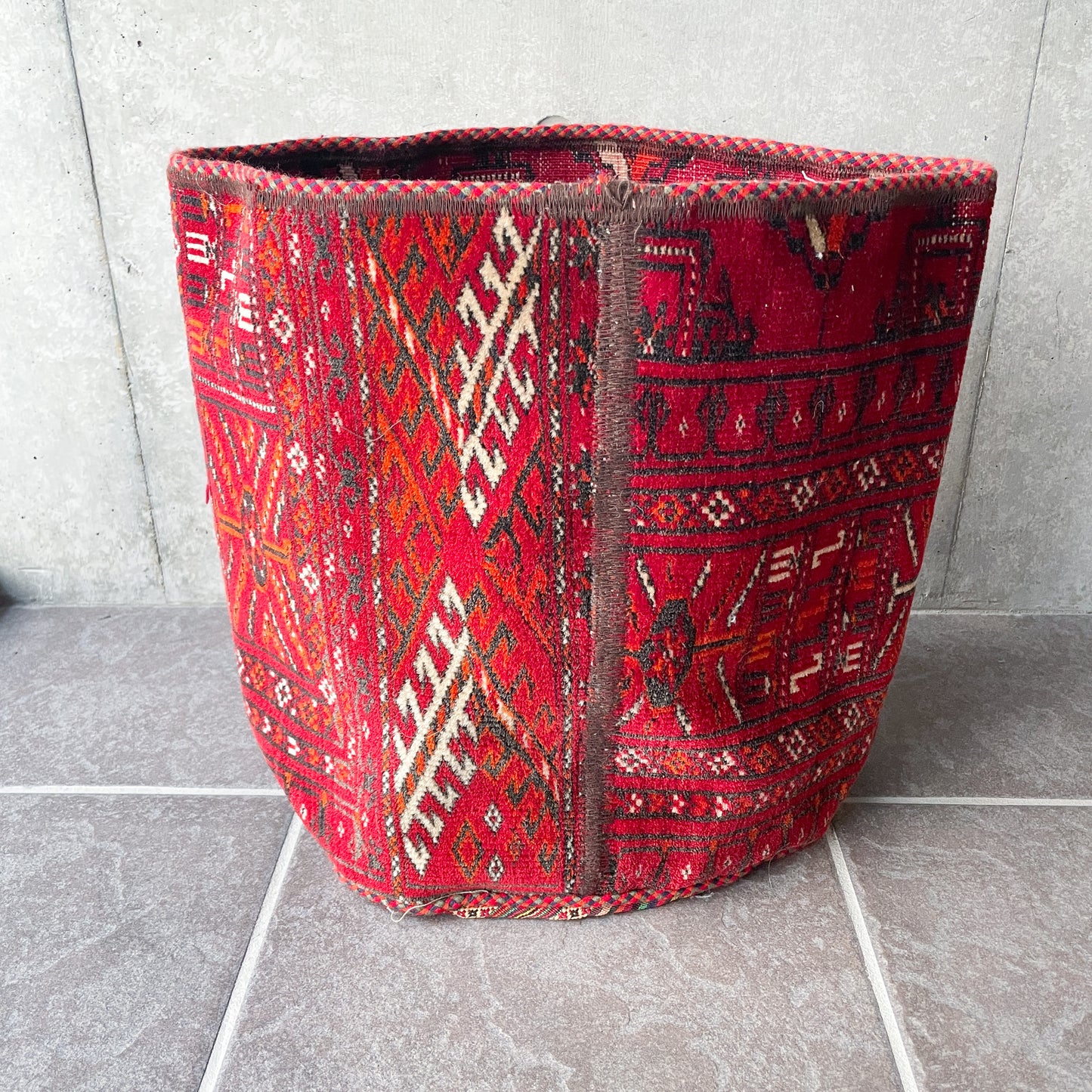 Trival Rug Pot (L) #1/トライバルラグ 絨毯 鉢カバー ポット