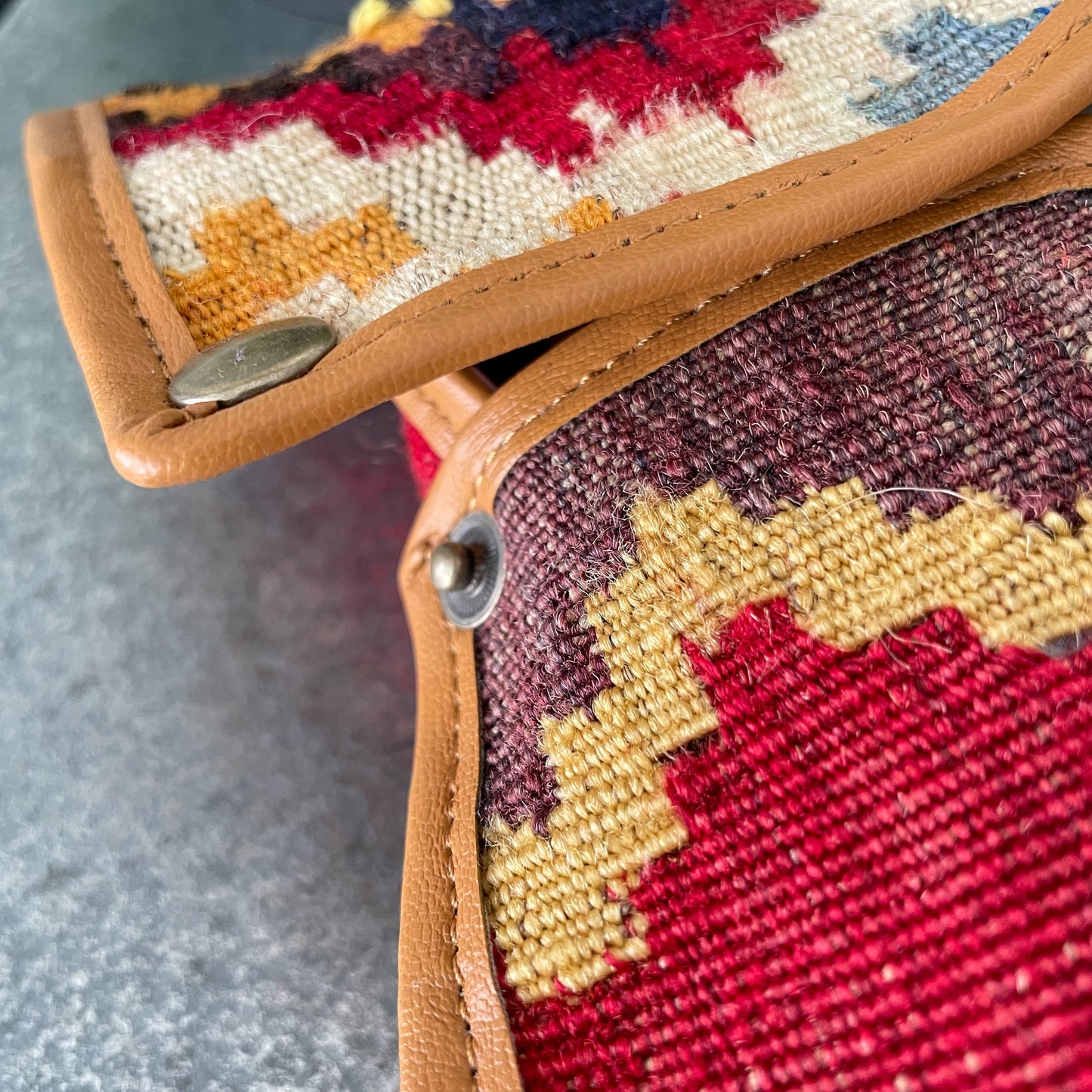 Old Kilim Tissue Box Cover #6/キリム ティッシュ ボックス カバー ケース