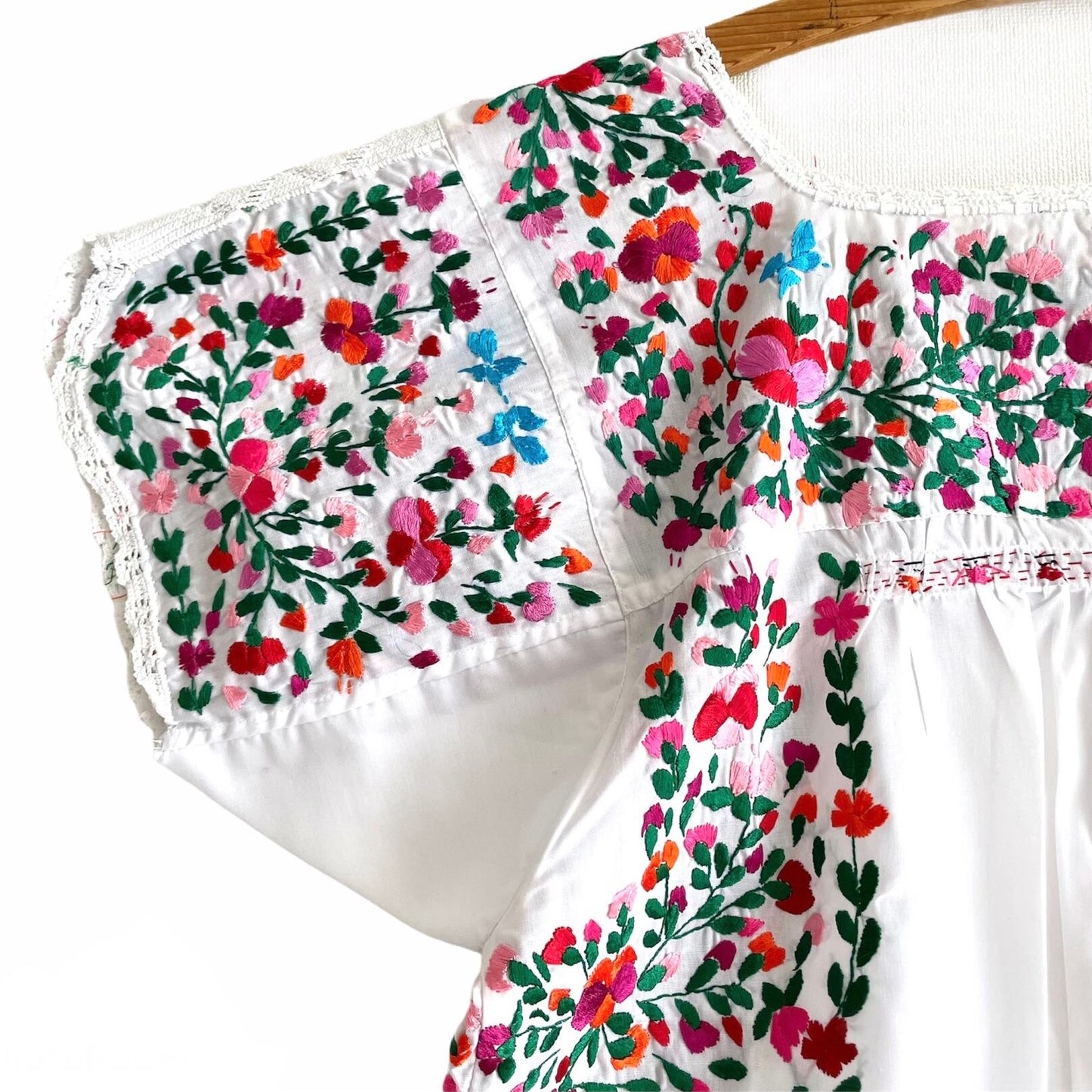 San Antonino Blouse C/サンアントニーノ メキシコ刺繍 ブラウス チュニック