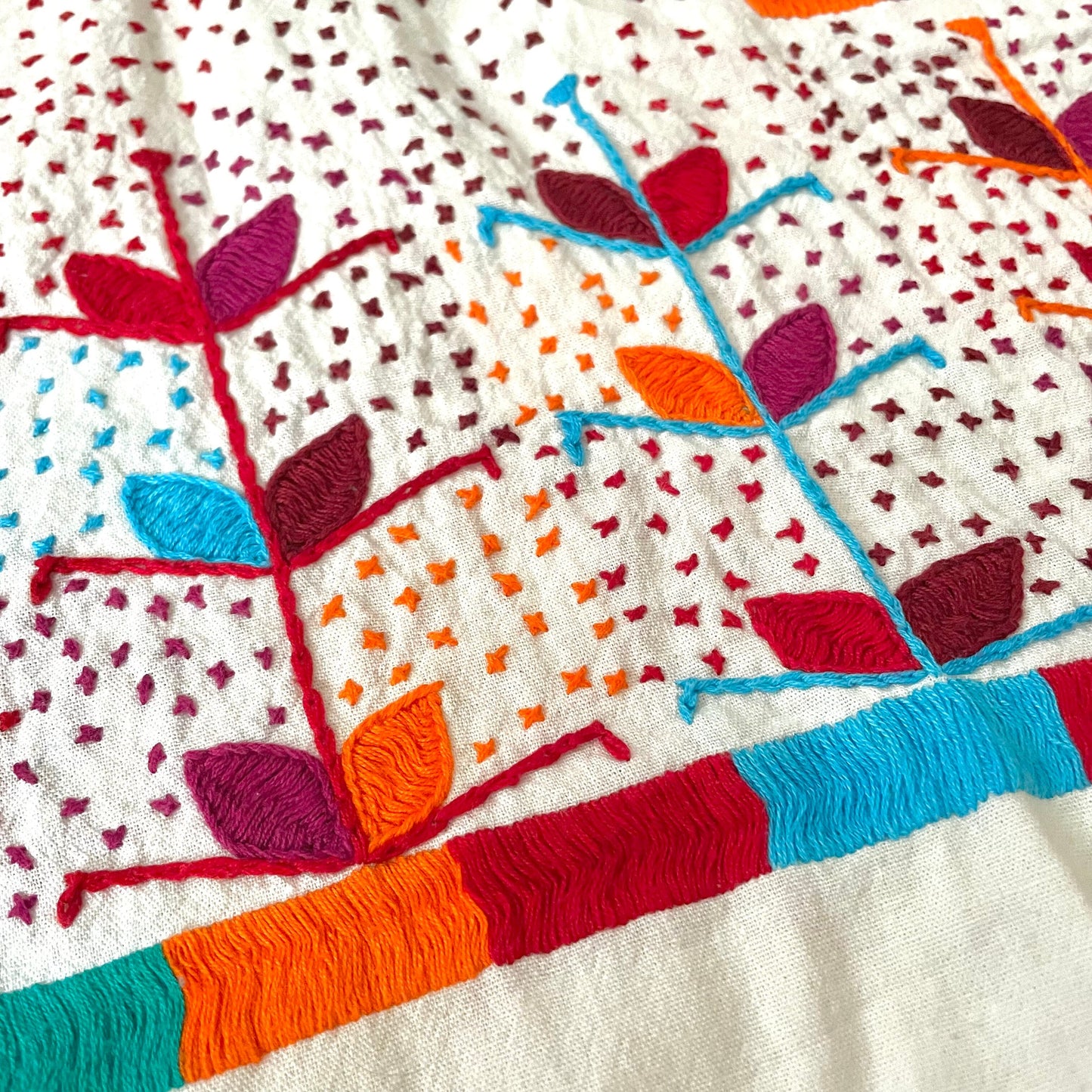 Milpa Embroidely Blouse/メキシコ刺繍 ブラウス