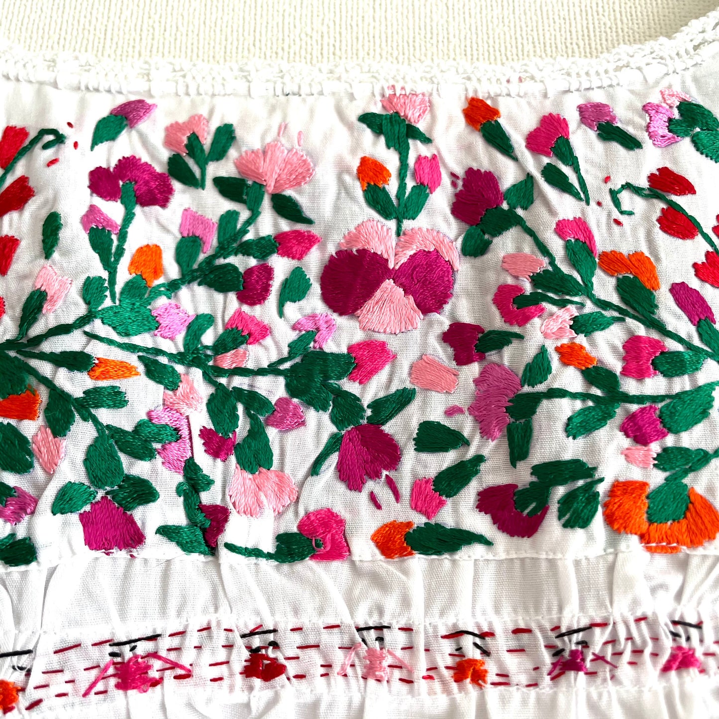 San Antonino Blouse C/サンアントニーノ メキシコ刺繍 ブラウス チュニック