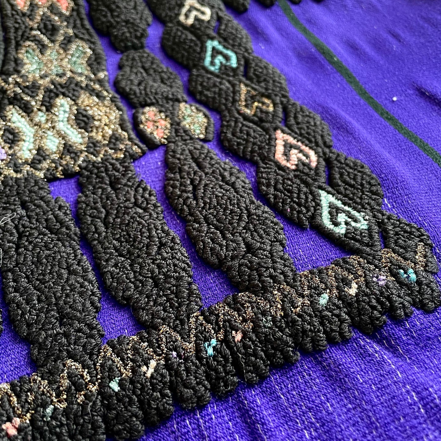 Mexican Huipil B/メキシコ ウィピル 刺繍 ブラウス 民族衣装