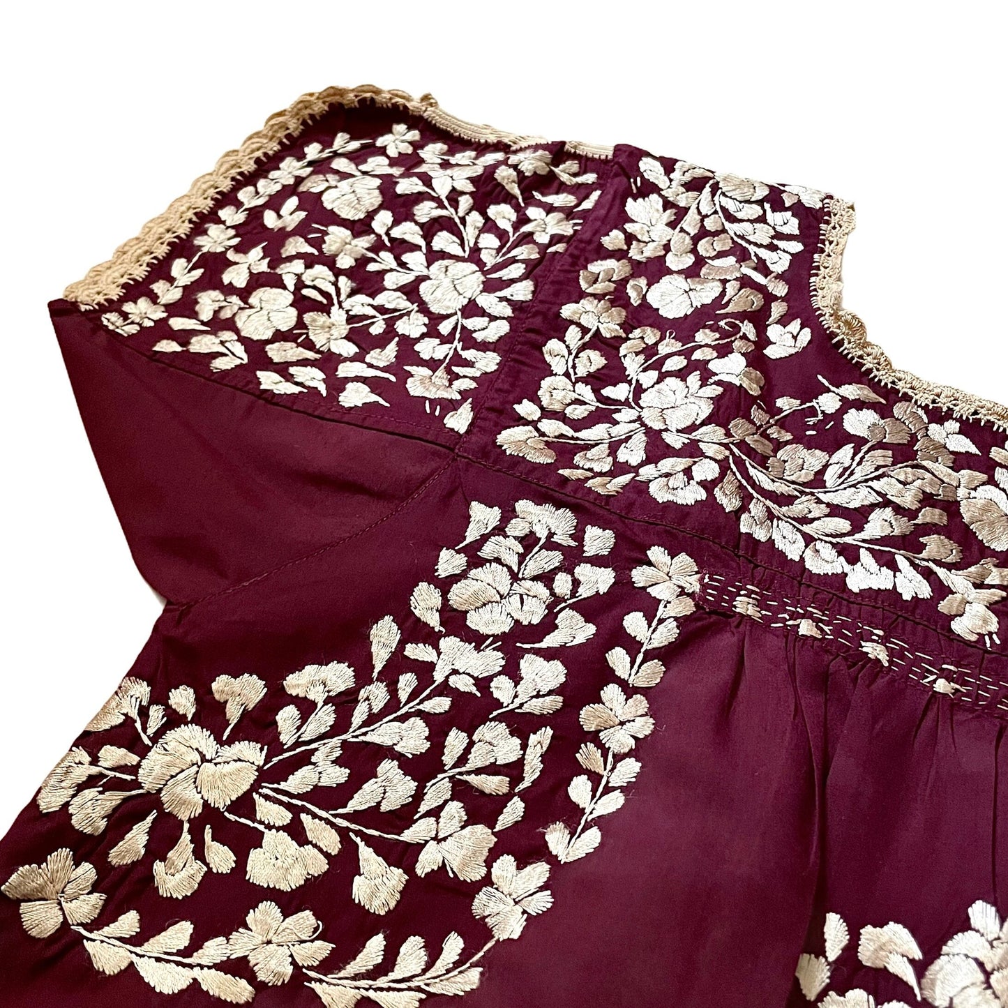 San Antonino Dress F/サンアントニーノ メキシコ刺繍 ワンピース
