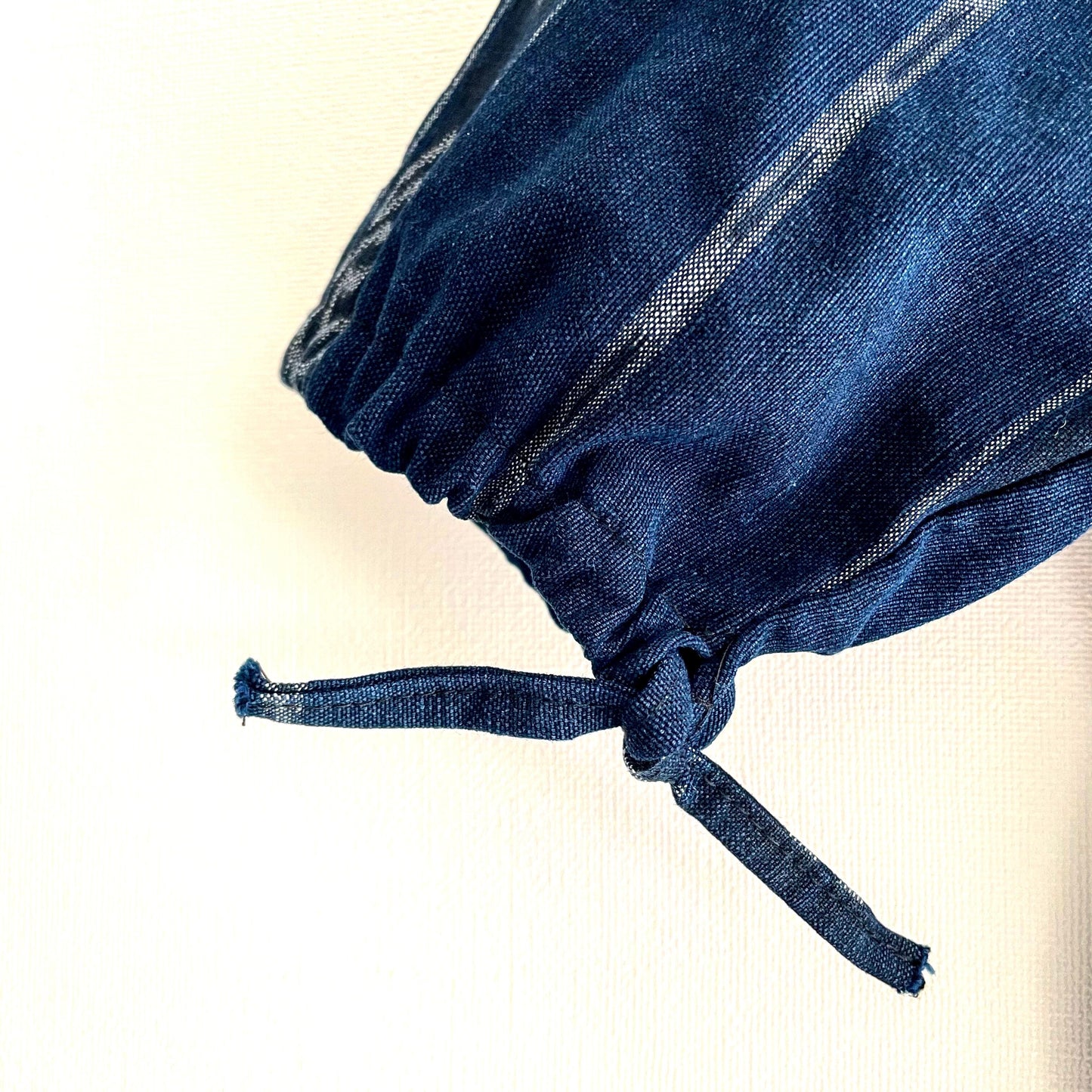 Huipil × Indigo Blouse Short Sleeve A/グアテマラ ウィピル 藍染 半袖ブラウス