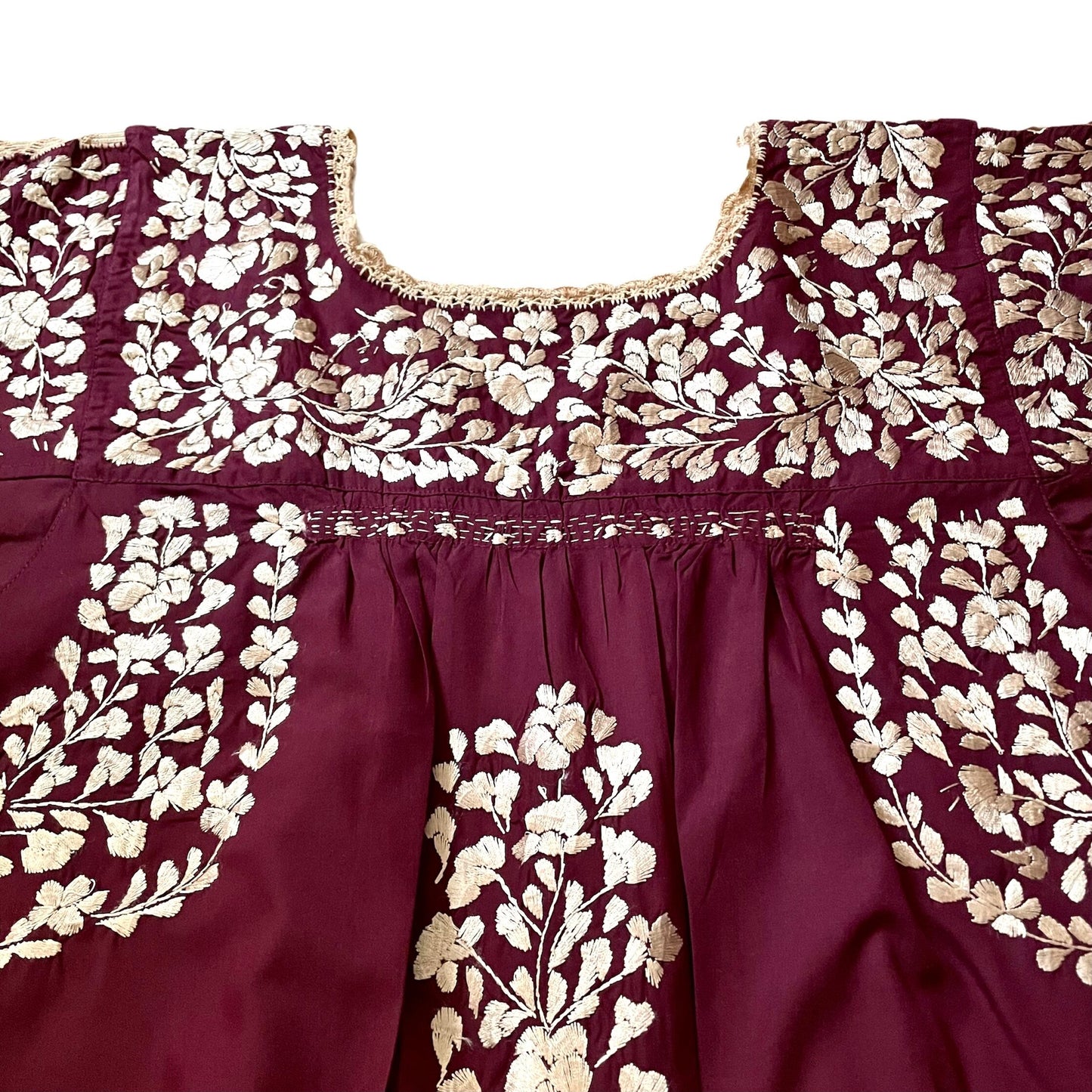 San Antonino Dress F/サンアントニーノ メキシコ刺繍 ワンピース