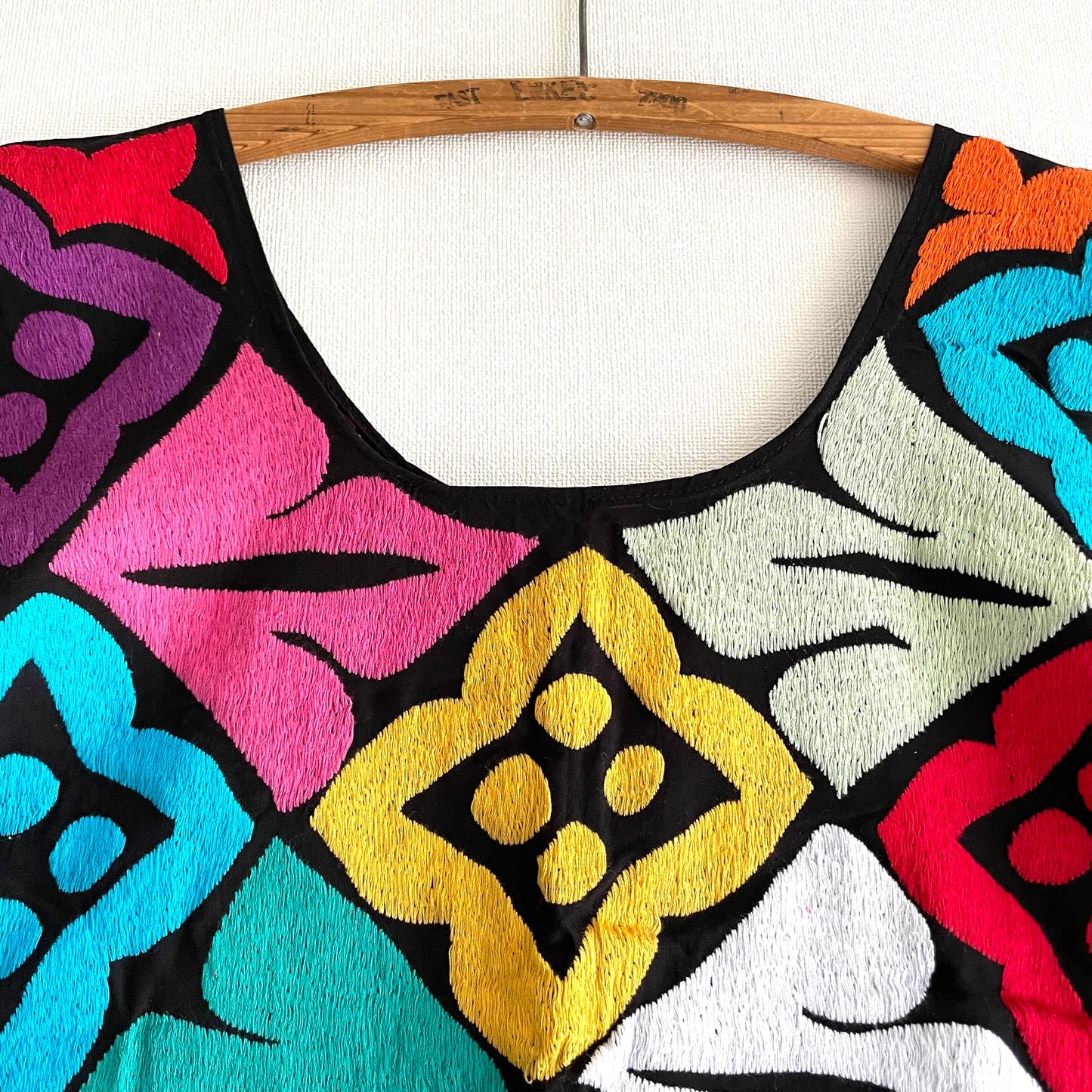 Tuxtepec Embroidely Blouse A/オアハカ トゥクステペック メキシコ刺繍 ブラウス