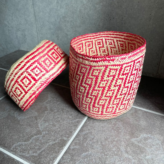 Palma Basket (LL) #3/パルマ バスケット かご メキシコ