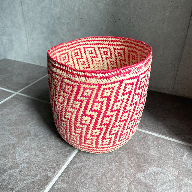 Palma Basket (LL) #3/パルマ バスケット かご メキシコ