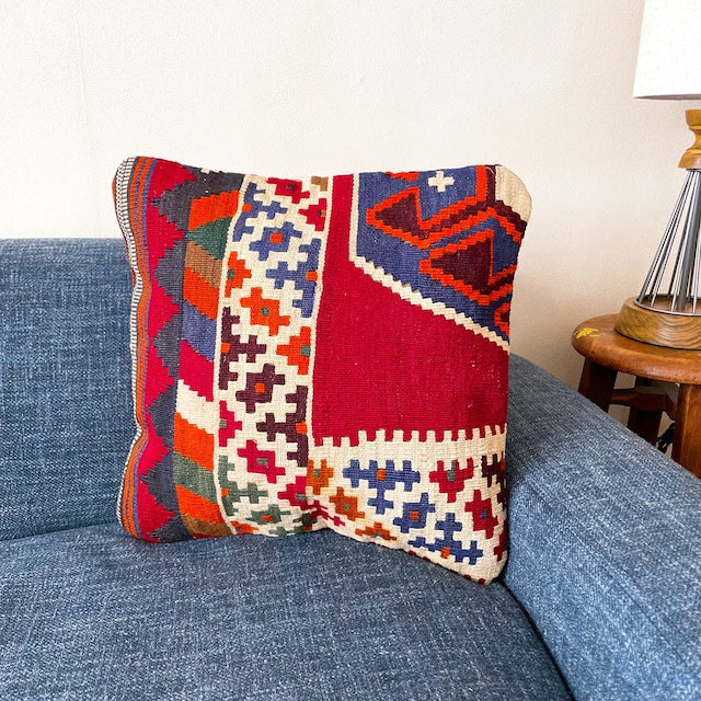 Old Kilim Cushion Cover #9/オールド キリム クッションカバー