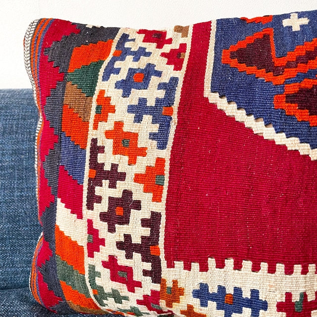 Old Kilim Cushion Cover #9/オールド キリム クッションカバー