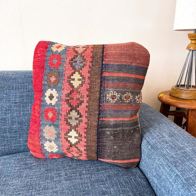 Old Kilim Cushion Cover #5/オールド キリム クッションカバー