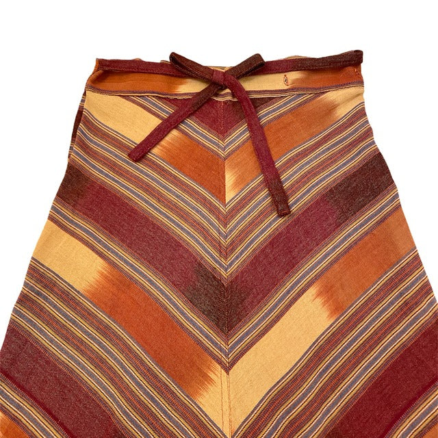 Jaspe Skirt #2/グアテマラ コルテ 巻きスカート 絣 織り