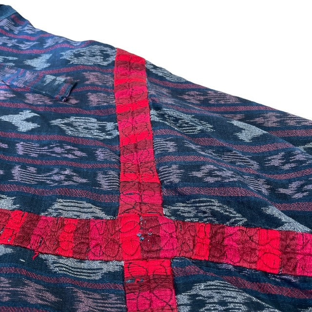 Indigo Skirt Corte #10/グアテマラ コルテ 藍染 スカート 刺繍 民族衣装