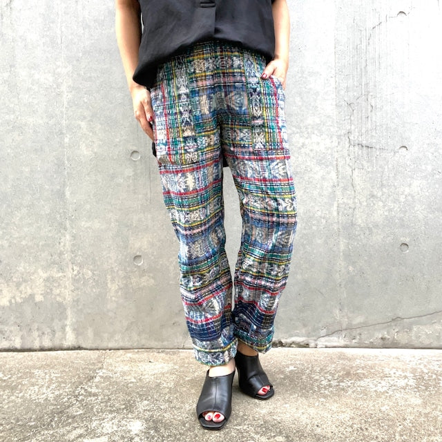 Guatemalan Easy Pants #22／グアテマラ コルテ イージーパンツ 織り