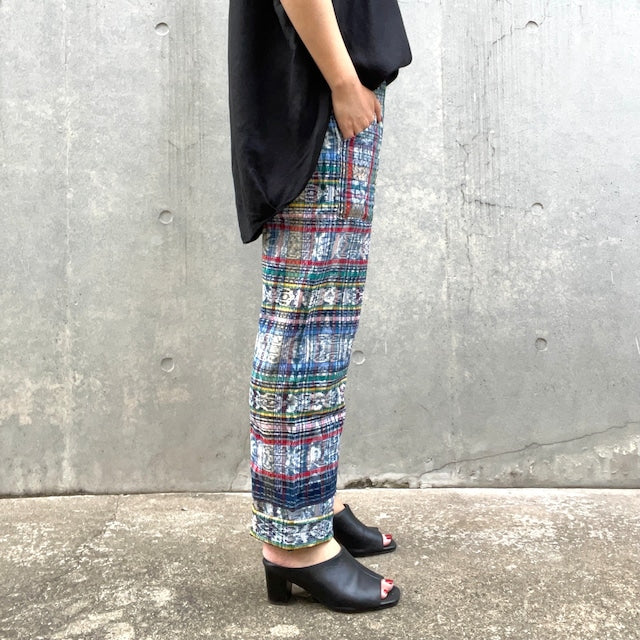 Guatemalan Easy Pants #22/グアテマラ コルテ イージーパンツ 織り