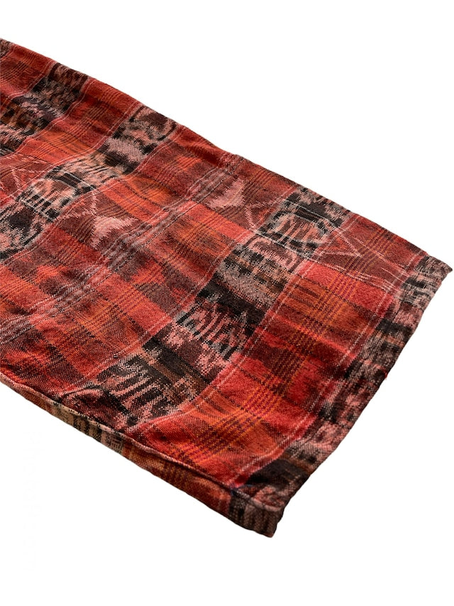 Guatemalan Easy Pants (wide straight) #16/グアテマラ コルテ イージーパンツ 織り