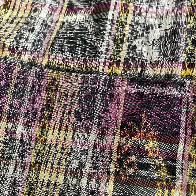 Guatemalan Easy Pants (wide straight) #5/グアテマラ コルテ イージーパンツ ワイドパンツ 織り