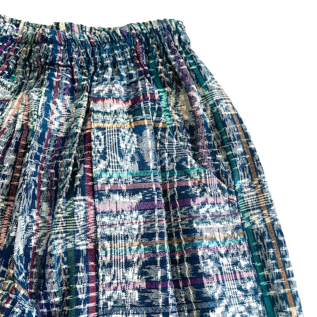 Guatemalan Easy Pants S (Jaspe Corte)/グアテマラ コルテ イージーパンツ 織り