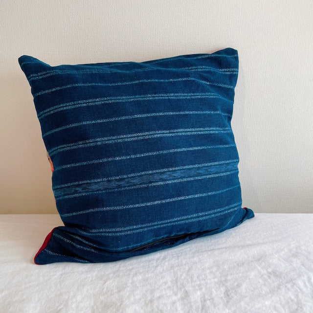 Vintage Huipil Cushion Cover A (45×45㎝)/グアテマラ ウィピル クッションカバー