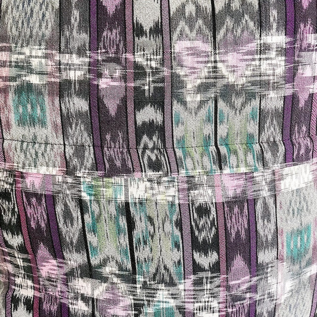 Huipil Cushion Cover # (50×50㎝)/グアテマラ ウィピル クッションカバー