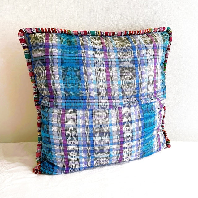 Huipil Cushion Cover #8 (50×50㎝)/グアテマラ ウィピル クッションカバー