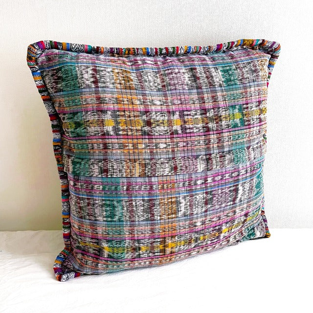 Huipil Cushion Cover #2 (50×50㎝)/グアテマラ ウィピル クッションカバー