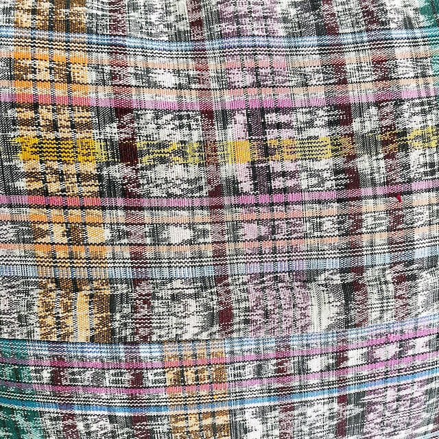 Huipil Cushion Cover #2 (50×50㎝)/グアテマラ ウィピル クッションカバー
