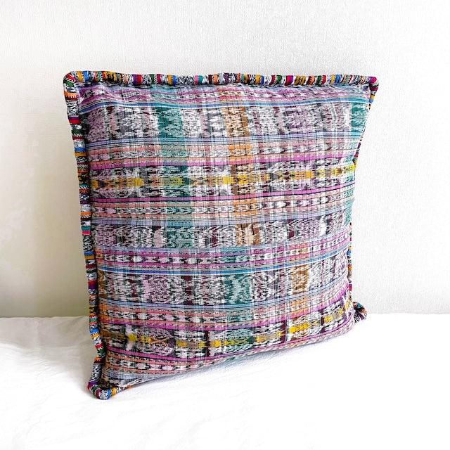 Huipil Cushion Cover #1 (50×50㎝)/グアテマラ ウィピル クッションカバー