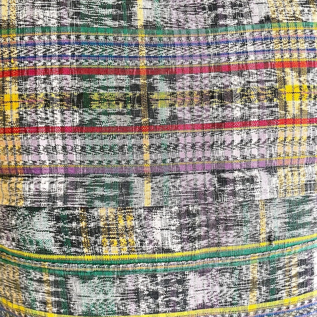 Huipil Cushion Cover #7 (50×50㎝)/グアテマラ ウィピル クッションカバー