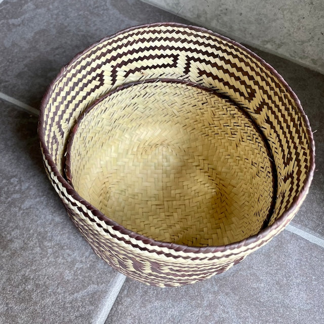 Palma Basket (L) #2/パルマ バスケット かご メキシコ
