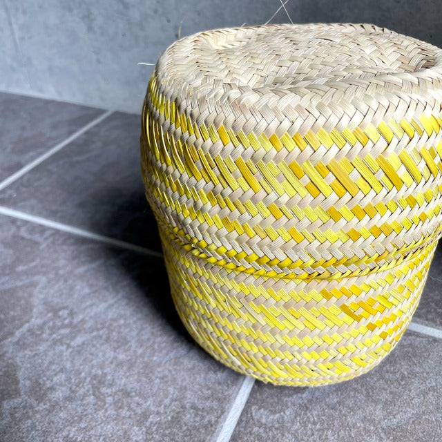 Palma Basket (L) #3/パルマ バスケット かご メキシコ