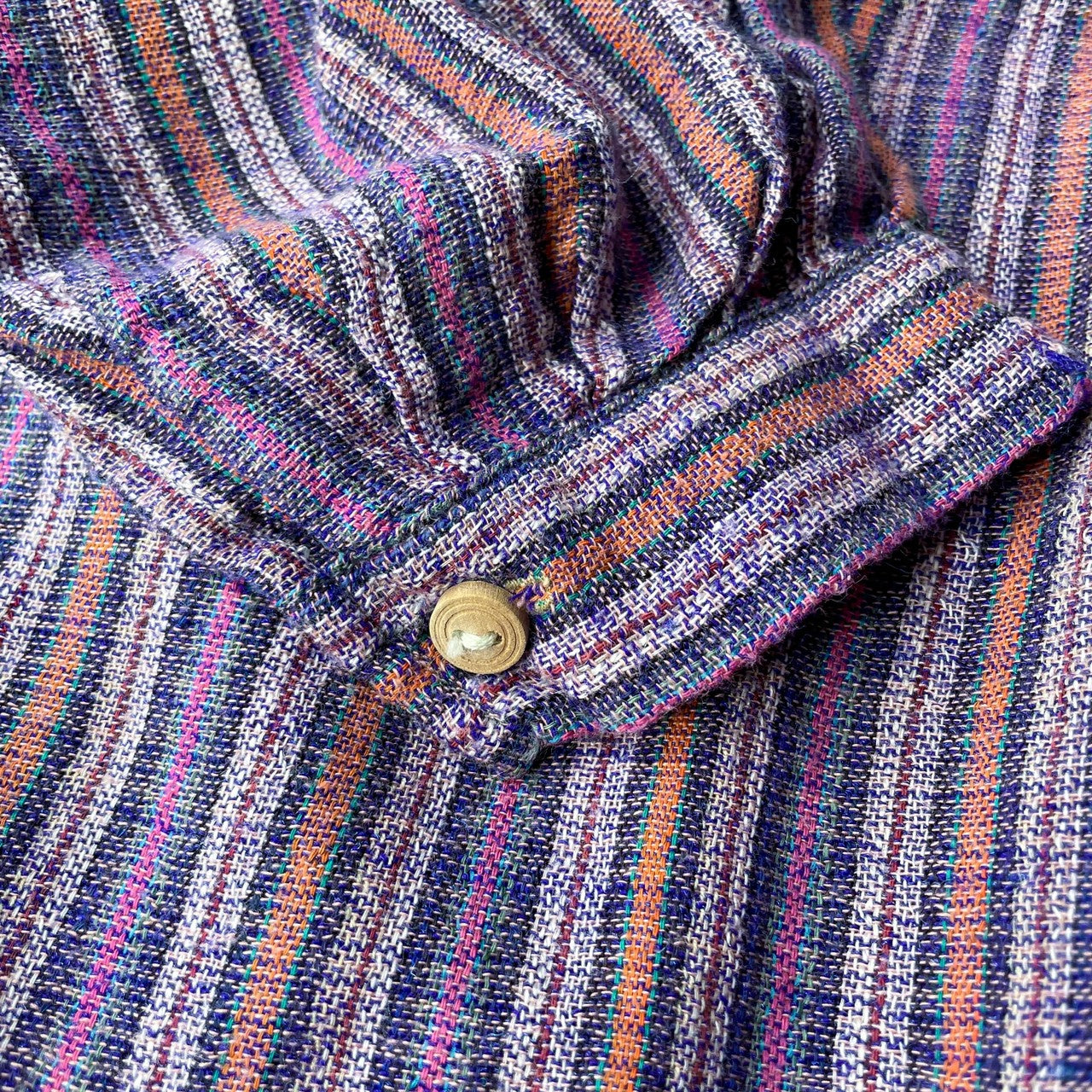 Striped Shirt #1/エクアドル コットン ストライプ シャツ トップス
