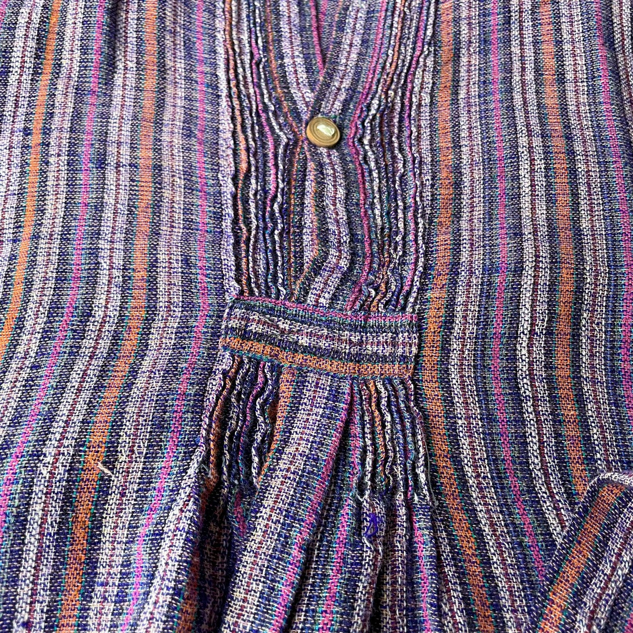 Striped Shirt #1/エクアドル コットン ストライプ シャツ トップス