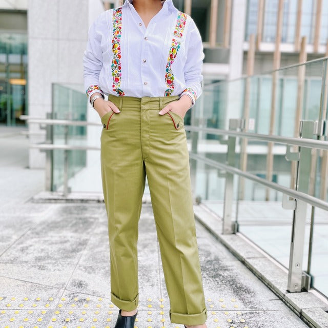 San Antonino Shirt F/サンアントニーノ メキシコ刺繍 シャツ