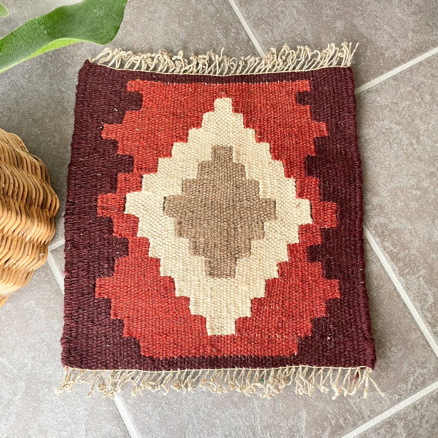 Old Kilim Mini Rug #3/オールド キリム ミニ ラグ 絨毯