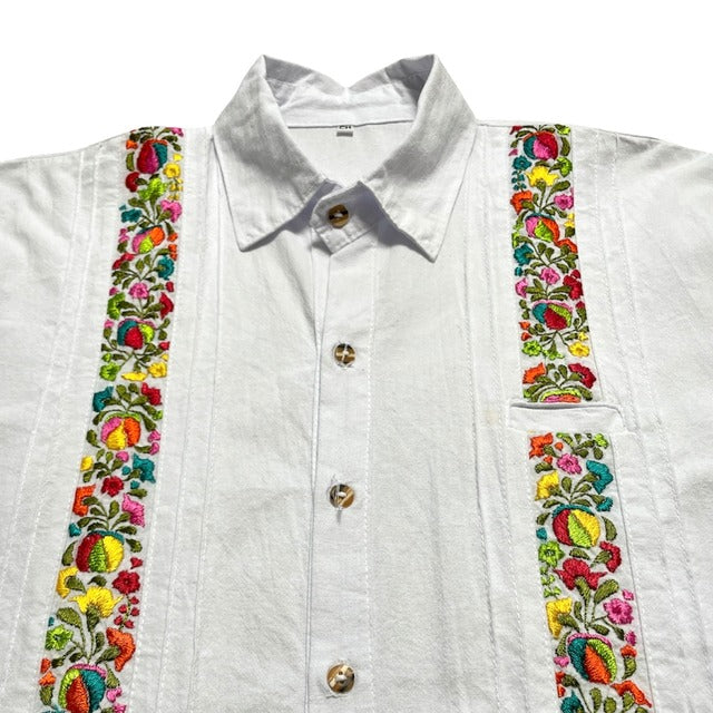 San Antonino Shirt F/サンアントニーノ メキシコ刺繍 シャツ