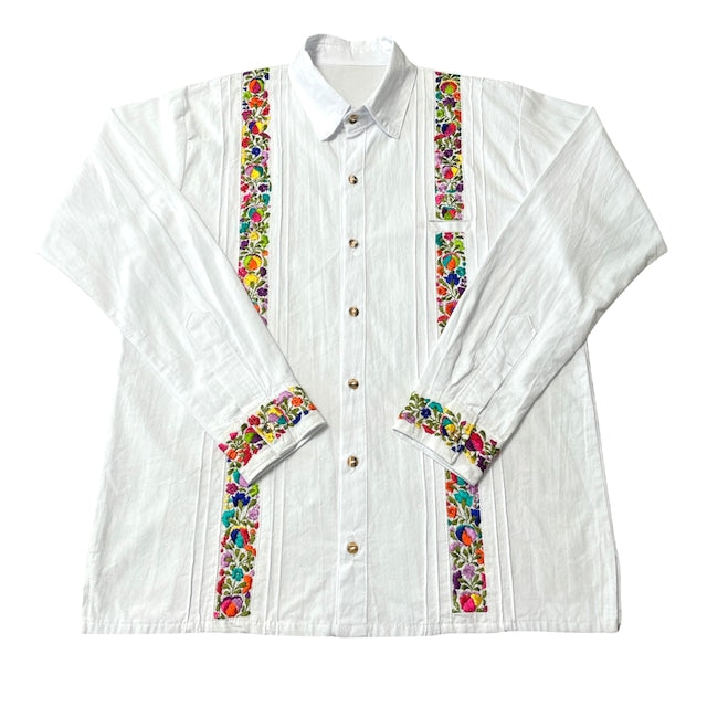 San Antonino Shirt A/サンアントニーノ メキシコ刺繍 シャツ