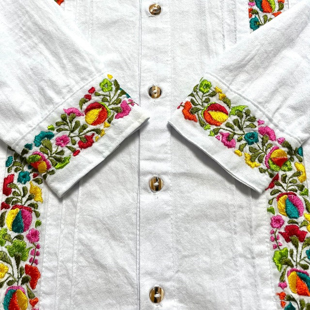 San Antonino Shirt F/サンアントニーノ メキシコ刺繍 シャツ