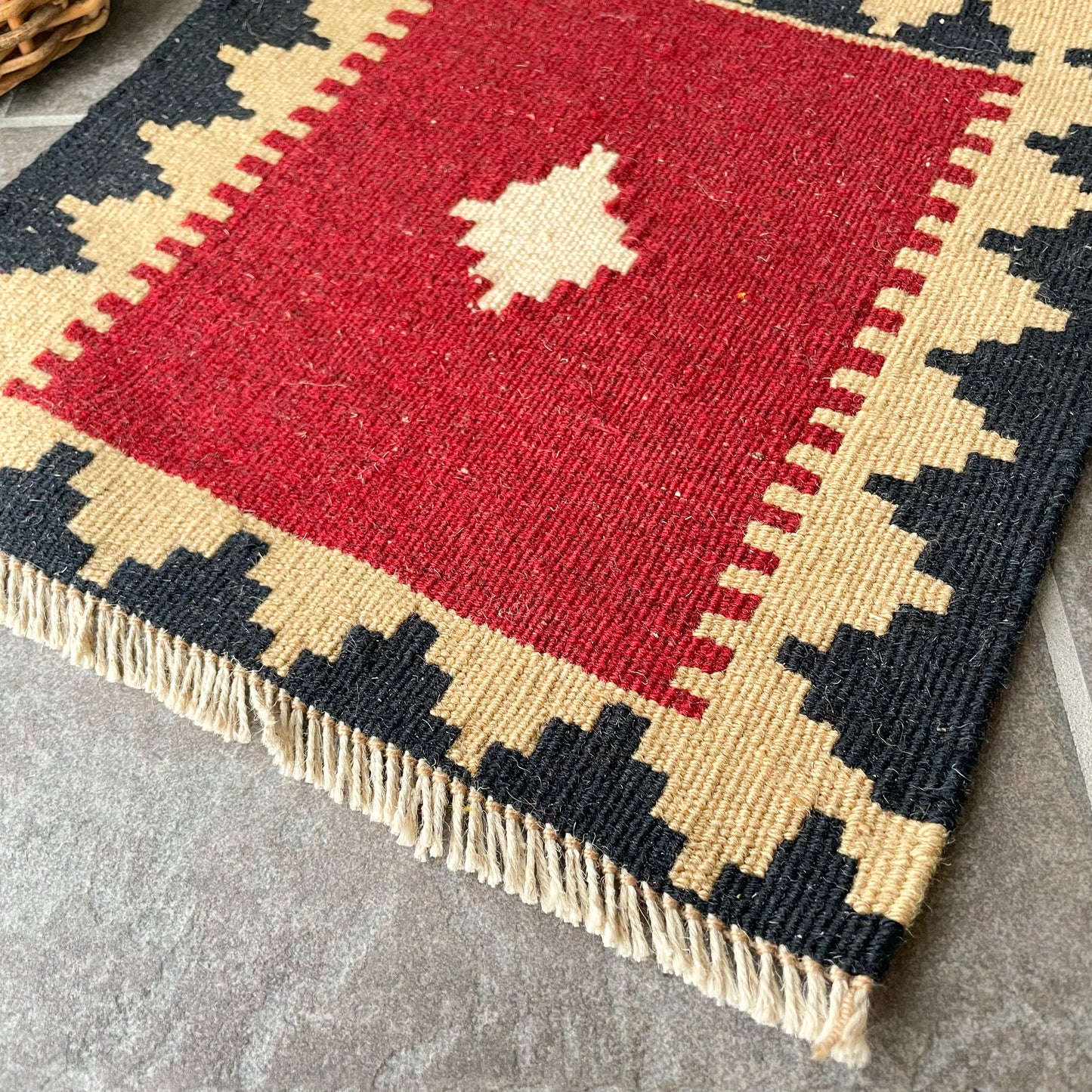 Old Kilim Mini Rug #6/オールド キリム ミニ ラグ 絨毯