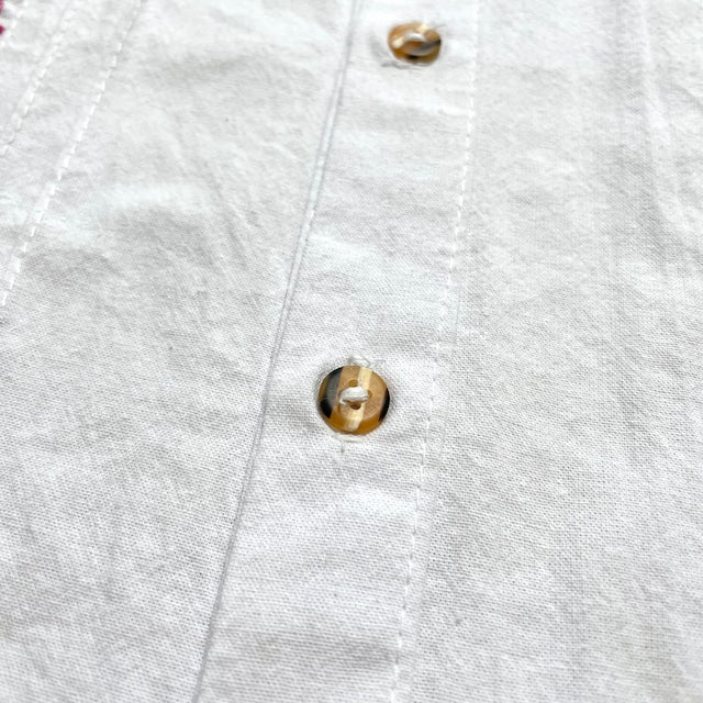 San Antonino Shirt C/サンアントニーノ メキシコ刺繍 シャツ